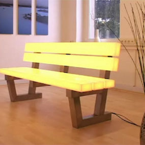Свет скамейка Фрельштедт - современный RGB технология светодиодного освещения