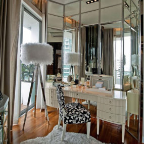 Fun and Fancy Dressing Room Interior