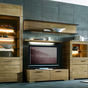 Wall Unit by Hartmann – Cubo modern wall units in solid wood design