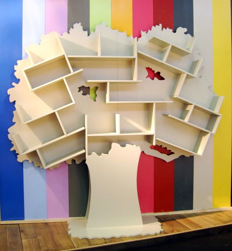 Дети BOOKCASE дерево от Mathy по Bols 2 Дети Стеллаж Дерево из Mathy по Bols