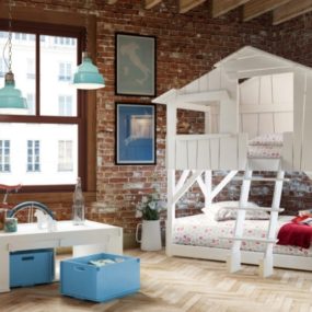 Дети Playhouse Кровати из Mathy по Bols: Лофт, Treehouse, Canopy