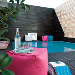 Pool Deck Design Idea from Linea Italia inspired by Kube