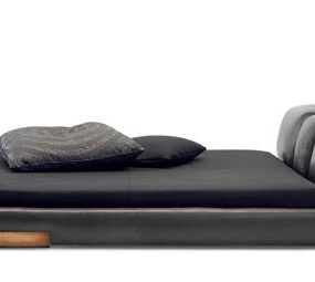 Низкопрофильная Кожа Кровать из Ceccotti Collezioni - DC Bed
