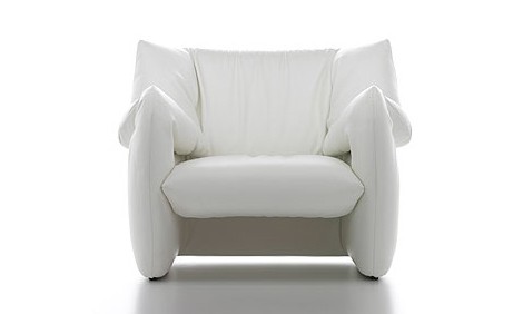 современный кожаный стул cassina heaven front Современный кожаный кресло дизайнерского кресла Tokujin Yoshioka