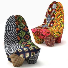 Кресло Moroso Binta - вдохновленное Африкой