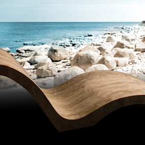 Natural Stone Chaise – Travertine Chaise by Stone Forest