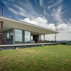 Новая Зеландия «Tent House» предлагает современную точку доступа на выходные