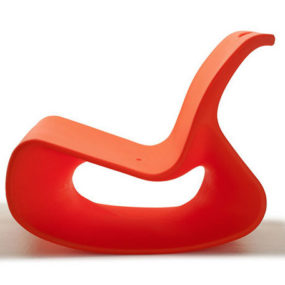 Orange Lounge Chair by Offi - Mod Lounger