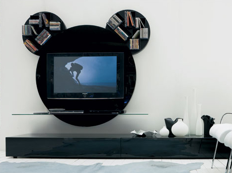 paciniecappellini tv stand mickey mouse 1 Современная подставка для телевизора Pacini Cappellini Mickey Mouse