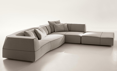 Patricia Urquiliola Bend Sofa by B & B Italia новый для 2010
