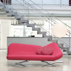 Розовый диван-кровать на Bonaldo, 2011