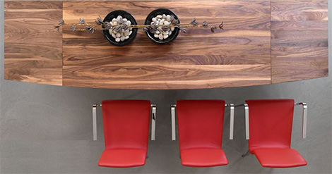 rodamdiningtable Pure Wood Обеденный стол по Rodam расширяемый дизайн в великолепной натуральной древесины