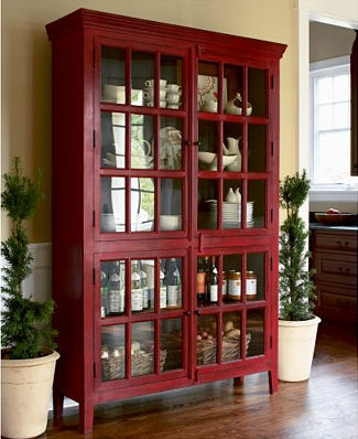 Рохо кабинет Rojo кабинет от Crate & Barrel современного китая кабинета