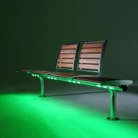 Рунге свет скамейка большой палец свет Bench от Рунге городского сидения с LED