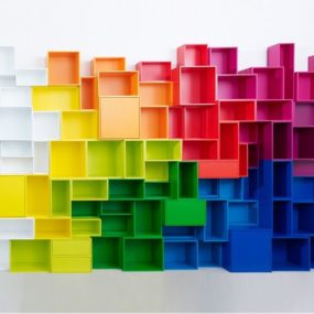 Sectional Storage Wall Cubit by Mymito