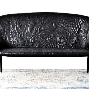 Творческий дизайн софа для кожи от Moroso - Doodle couch