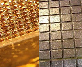 Swarovski Crystal и Gold Flooring - отполируйте свою концепцию роскоши