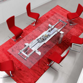 Выдвижной обеденный стол с Roche Bobois - Astrolab
