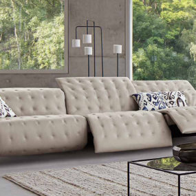 Transformable Sofa Satellite от Roche Bobois Преобразует в 3 стула Lounge