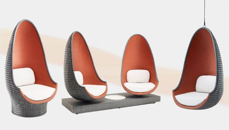 uber cool lounge chair philippe starck play dedon 1 thumb Uber Cool Lounge Chair Филипп Старк - Игра от Дедона
