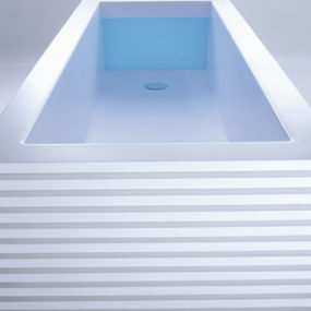 UsTogether Line Tub & Sink - новейшая современная ванная комната